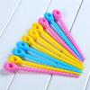 5 Pcs/lot Silica Gel Cable Ties Releasable 210mm Length Self-locking Cable Zip Ties All-purpose Multi-use Bag Clip
