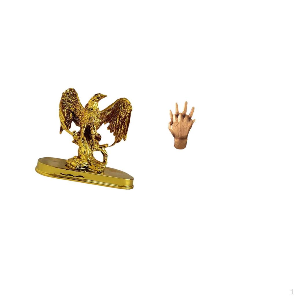 Figurine Animal Sculpture Modern Art Ornament Resin Statue for Desk Office Dining Room Cabinet Hands