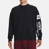 Under Armour UA Summit Graphic Sweatshirt Men Tops Black 1373800-001