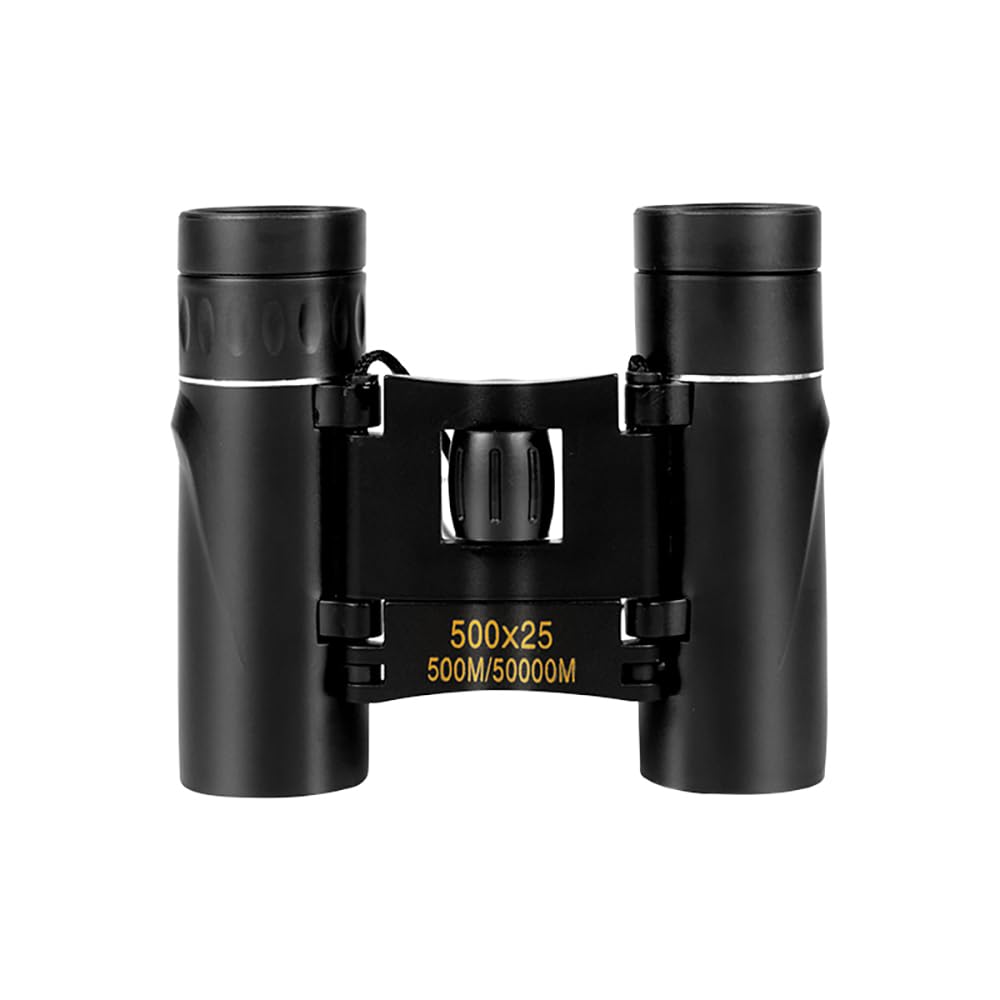 Lightweight and High-performance Binoculars with 8x Zoom and Optical Lenses. Ideal for Outdoor Activities, Theater, and Sports. Black.