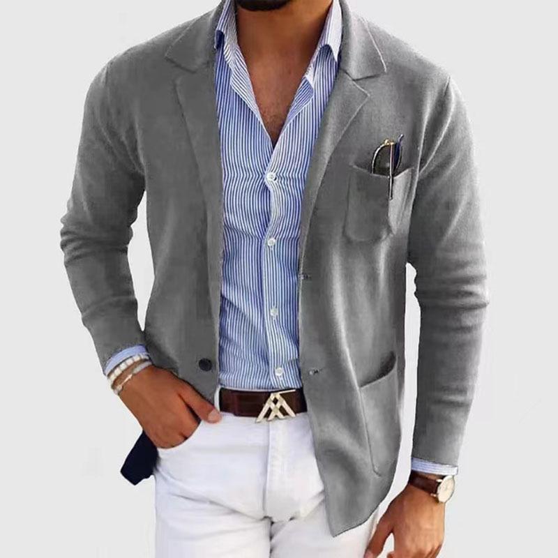 2024 Men's Fashion: Slim Fit Casual Suit for Parties and Weddings