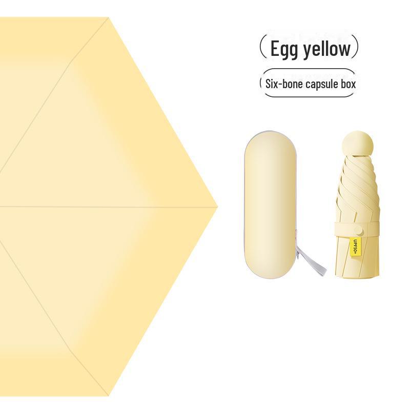 Compact Dual-Use UV Protection Sunshade Umbrella