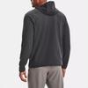 Under Armour Terrain Logo Print Hooded Long Sleeve Sweatshirt Men sweatshirt Coal Jade 1373740-010