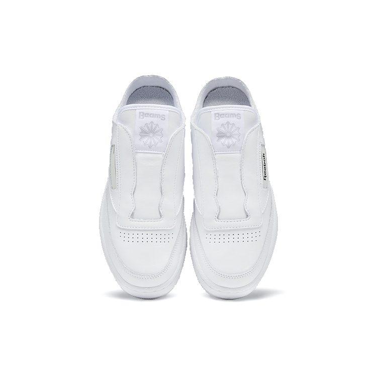 Club C Beams X Club C Reebok Laceless Mule 'White Cold Grey' GX3853