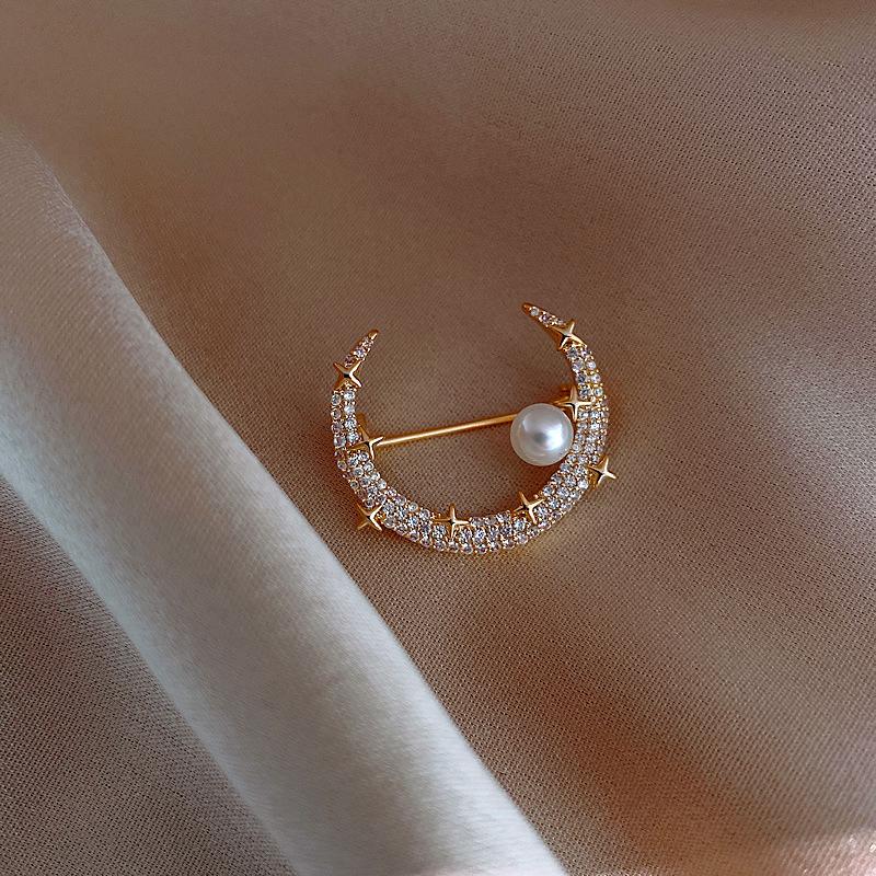 SKEDS Spille Gioiello Raffinate Moda Donna Stile Coreano Spille Creative Vintage Lusso Spille Strass Per Abbigliamento Da Donna