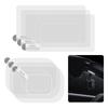6pcs Dashcams Windshield Sticker Electrostatic Sticker For Dash Cam Electrostatic Stickers For Dash Cam Transparent Windshield