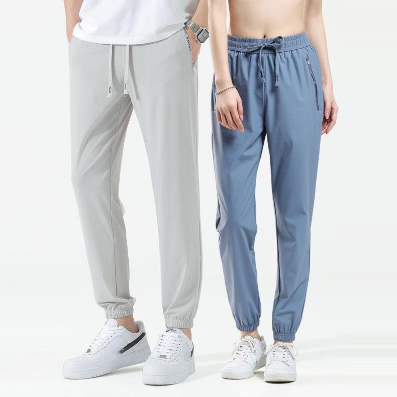 Męskie spodnie do biegania odzież sportowa spodnie dresowe do joggingu szybkoschnący cienki dres elastyczne spodnie do fitnessu na siłownię spodnie sportowe treningowe męskie
