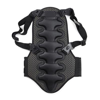 Motorcycle Back Protector Detachable Thick EVA Protection Back Pad Cushion for Motorcycling Mountain Biking Skating