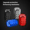 CXVHEC1 Universal Wheel Tire Air Valve Caps Exterior Styling for Jeep Compass Wrangler Grand Cherokee Auto Accessories