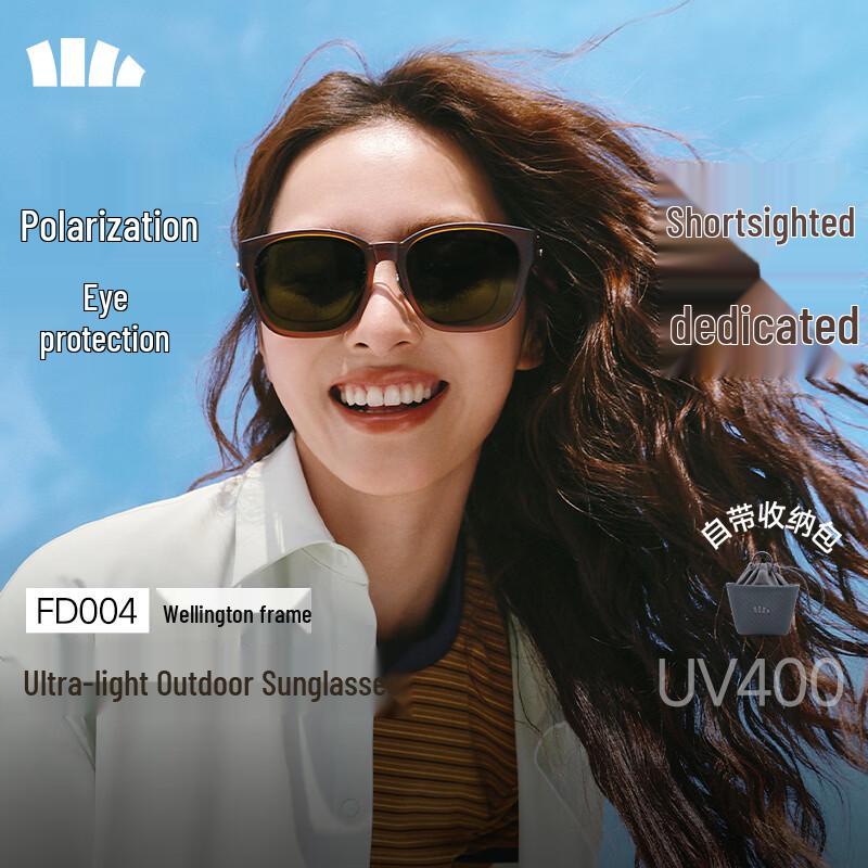 Beneunder Unisex Foldable Polarized Over-Glasses Sunglasses