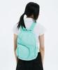 Hanahi Double Diagonal Zipper Backpack Mint