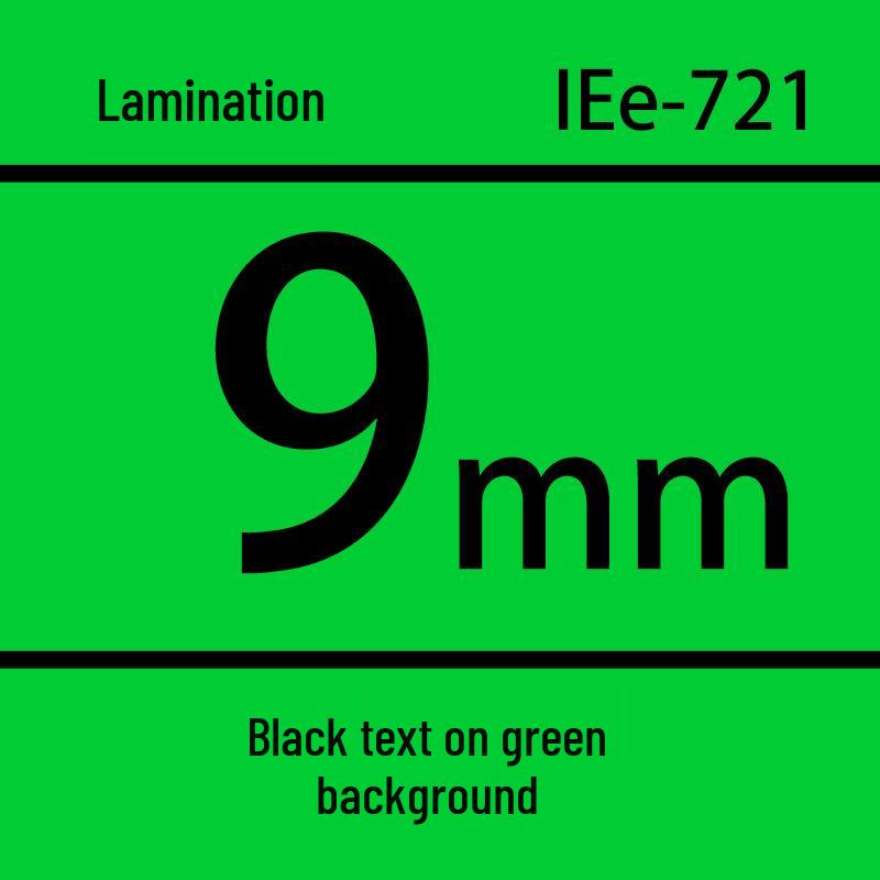 Aibeisi 9mm Waterproof Scratch-Resistant Label Tape for DYMO/Dymo DM1 40910 Series
