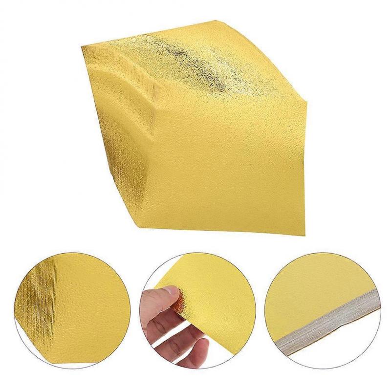 Creative Golden Origami Paper 200Pcs for DIY Handicraft and Art Making