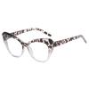 Cat Eye Shape Women's Glasses Frames Fashion Blue Light Blocking Eyeglass Frames European American Stylish Women's Glass