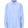 Shop   Women Collar Neck Standard Fit Oxford Long Sleeve Shirt Red Int Wbl 20602