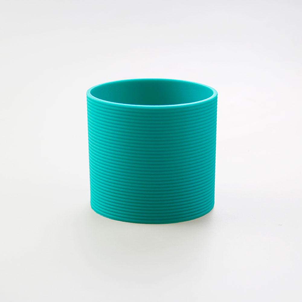 SW 16 Colors 7.0CM Silicone Cup Cover Stripes Non-slip Heat  For Glass Cup Sleeve 70MM Insulated Water Bottle Cup Sleeve