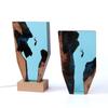 Creative Sea Cave Diver Night Light, Resin & Solid Wood Desk Ornament, Birthday Gift