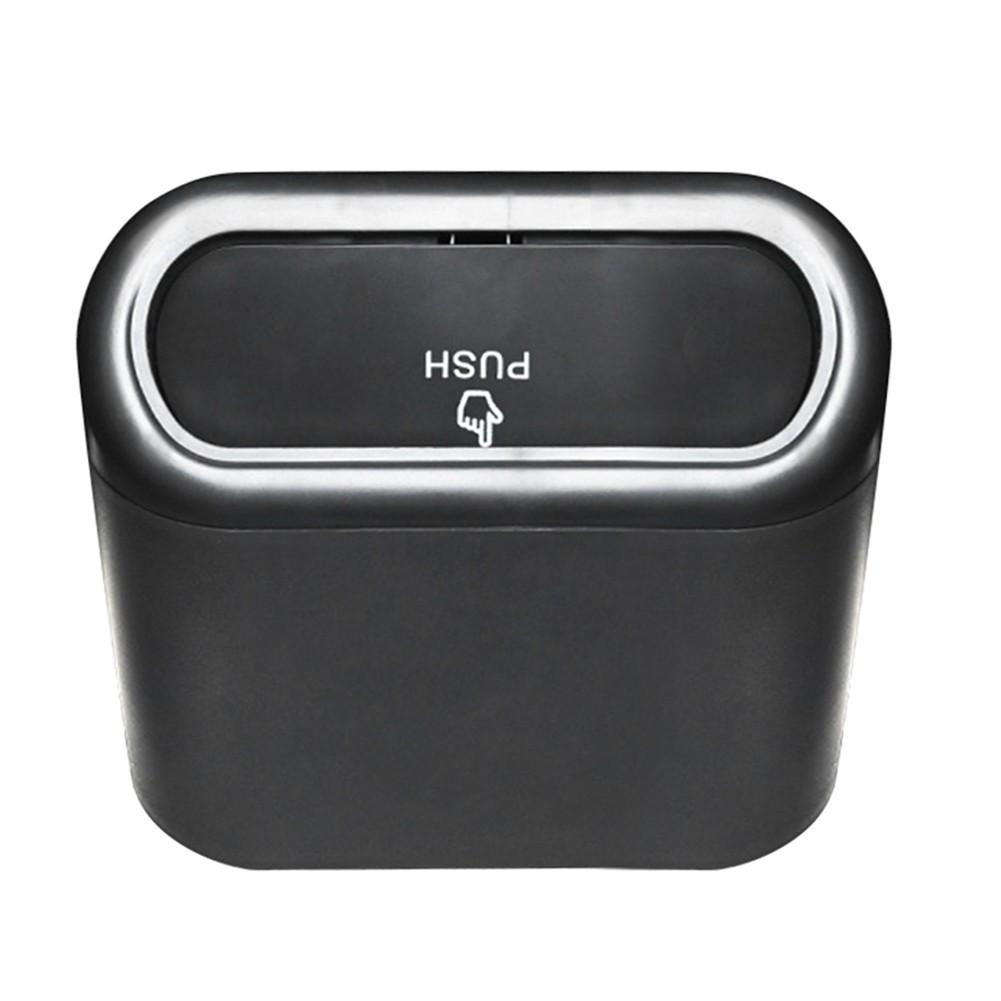 Hanging Car Storage Box Multifunctional Car Trash Can