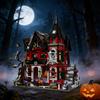 Halloween Spukhaus Bausteine Set - Gotische Villa Steine Bausatz für Erwachsene Kreatives DIY Montage Spielzeug Heimdekoration