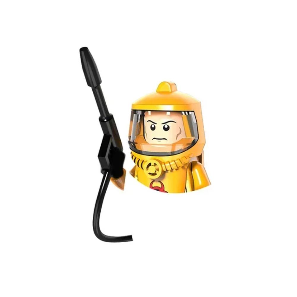 Modelové kostky Zombie Hazmat Guy MOC Sada kostek Dárky Hračky Pro Děti PG8081