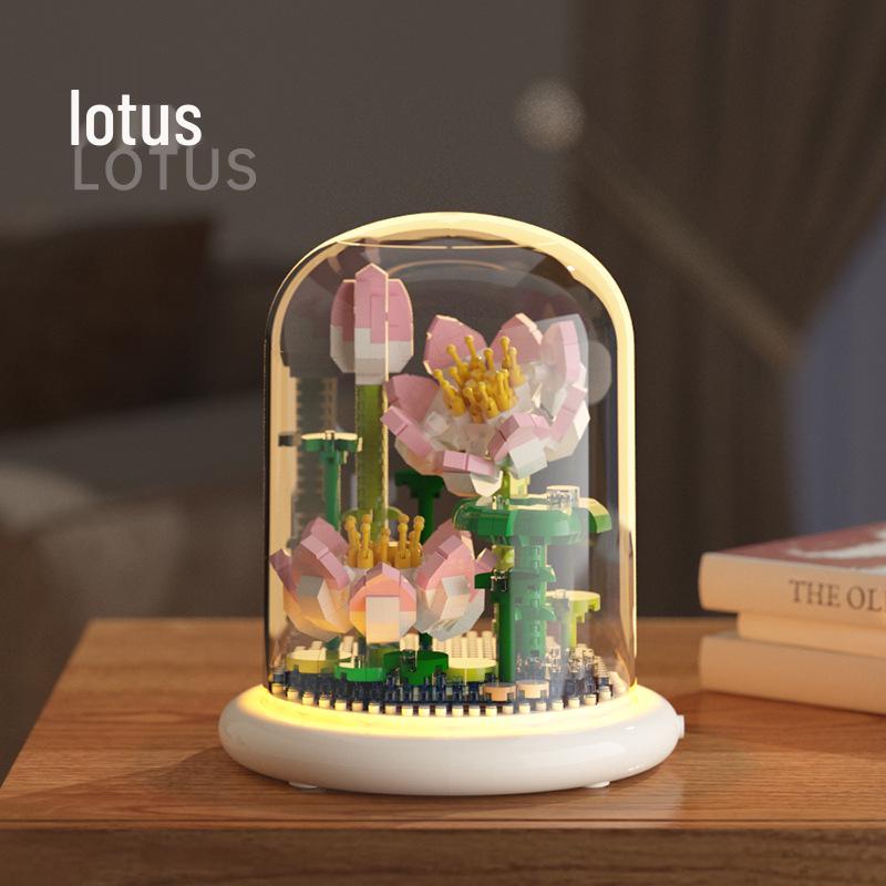 M1096 Jihui Sunflower Building Blocks - Compatible with Lego, Educational Toy for Kids, Ideal Gift for Boys and Girls