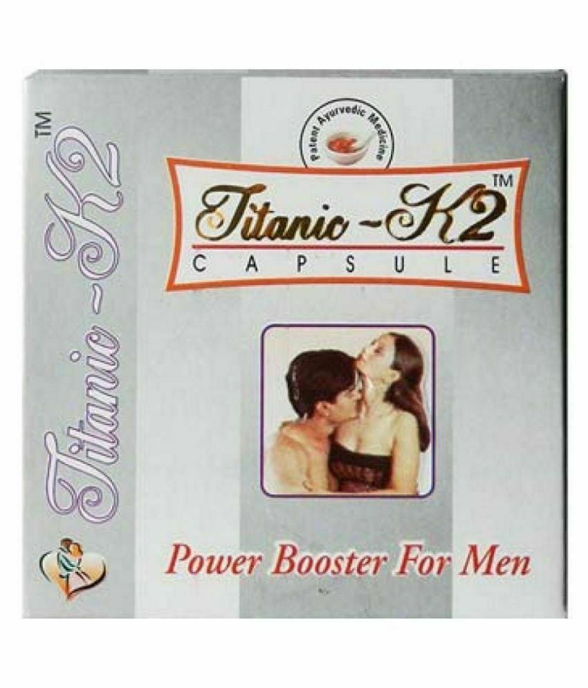 Titanic K2 Ayurvedic 6 Caps Enhance Stamina Sex Power
