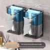 Jiemengzhe Bathroom Suction Cup Wall-Mounted Facial Tissue Box (2-Pack)