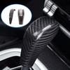 Real Carbon Fiber Center Console Gear Shift Knob Decor Cover for Porsche Cayenne 2004-2007 Interior Protective Trim