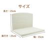 Shizuka-JP Buddhist Altar, Open-Type Memorial Stage, Natural Color, Veneer Cover, 30cm Wide, for Home Memorials, Personal…
