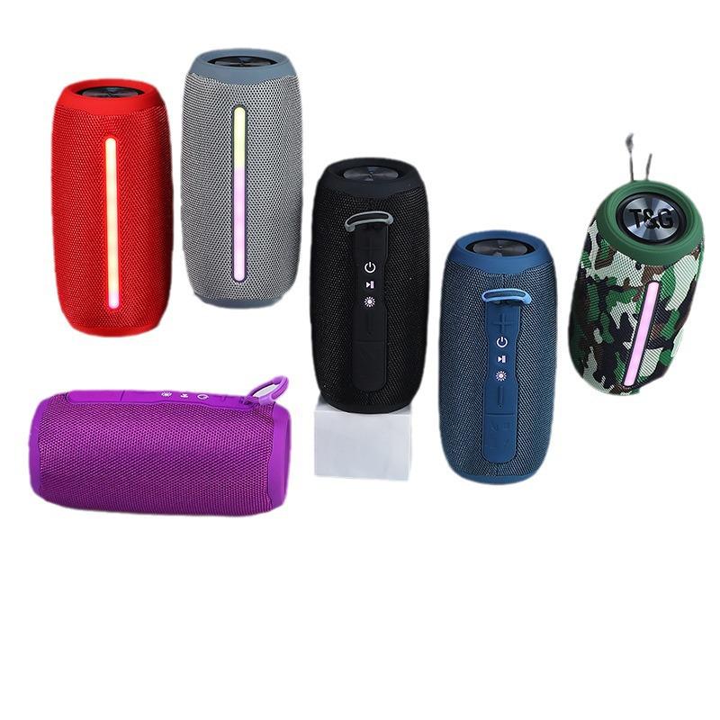 TG663 Portable High-Power Bluetooth LED Speaker: TWS Dual Outdoor Audio Gift