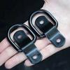 10Pcs Heavy Duty Cargo Tie Down Ring Universal Fit Fastener Ring Trailer Pull Hook  Van Mount