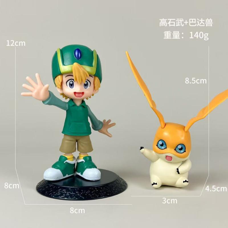 Animation digital baby periphery, eight gods Taiyi Yagu beast figure, Gabu beast desktop doll Di Lu beast ornament