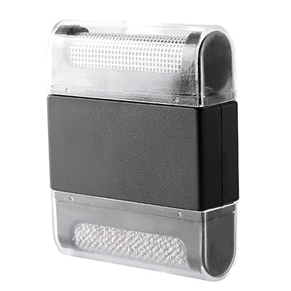 

Свитер, домашняя одежда для ворса, пух, волосы, портативная бритва для удаления пуха, ручной инструмент для ткани Double Heads Black