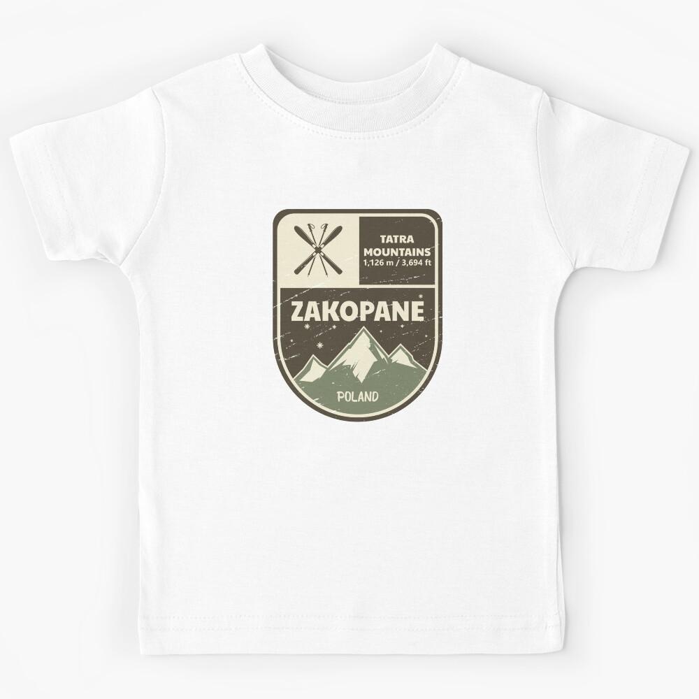 Zakopane Poland Tatra Mountains Kids T-Shirt 130