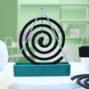 Iron Plastic Mosquito Coil Holder and Incense Burner Frame Incense Holders Modern Mosquito Repellent Incense Holder for Home Bedroom Patio