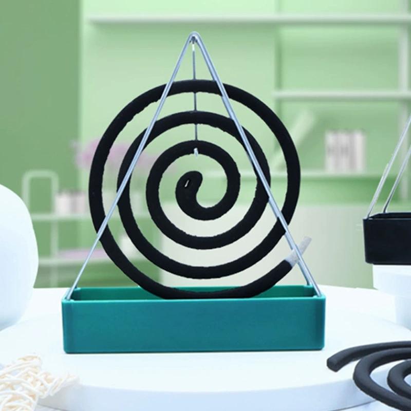 Iron Plastic Mosquito Coil Holder and Incense Burner Frame Incense Holders Modern Mosquito Repellent Incense Holder for Home Bedroom Patio