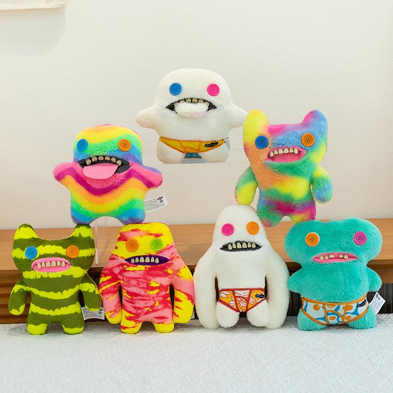 Großer Zahn Niedliches Zahnmonster Plüschtier Funk Zahn Schatz Hässlich Niedliche Monsterpuppe