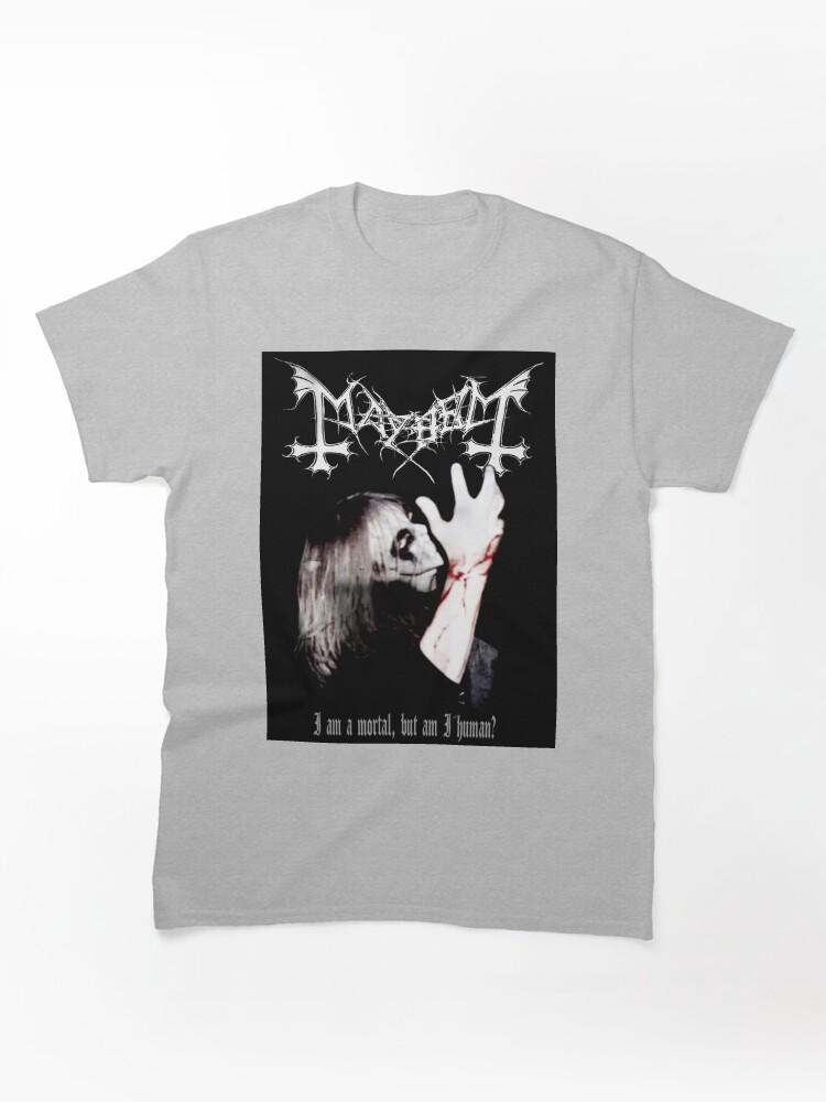 Eternal Mayhem Unisex T-Shirt, Mayhem Tee, Mayhem Inspired Merch, Black metal Unisex T-Shirt, Dead Classic Unisex T-Shirt