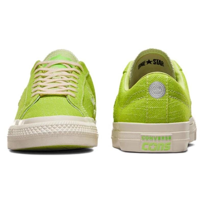 Converse SKATE Non-Slip Shock-Absorbing Abrasion Resistant Low-Top Board Shoes Unisex Green