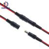 5.5X2.5MM Alligator Clip To DC Power Plug Connector Adapter Plug 25CM Test Leads Wire DC 5.5*2.1mm Crocodile Male Female Connect