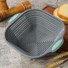 Food Grade Silicone Silicone Bread Basket Foldable Fermentation Container  Bread Making