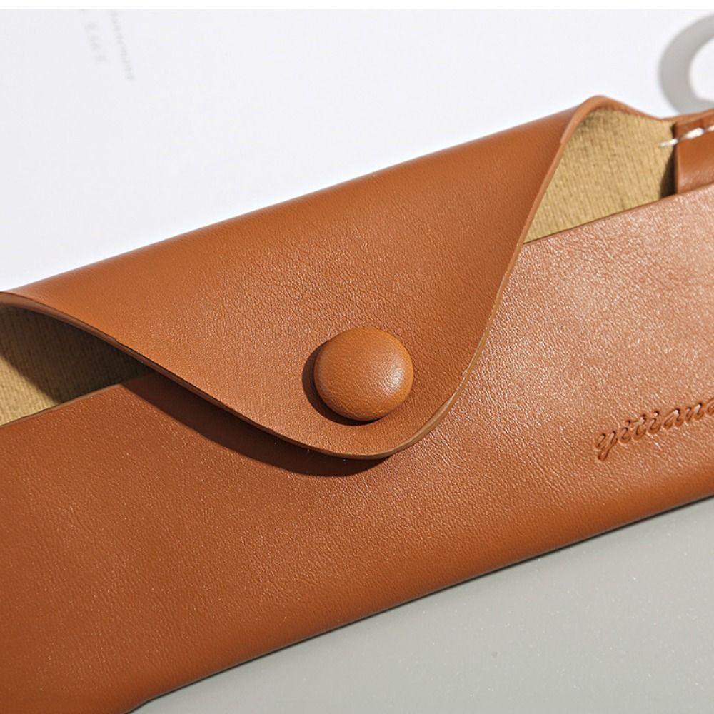 Anti-lost Sunglass Organizer PU Leather Eyeglasses Holder Glasses Storage Box Sunglasses Case  Gift