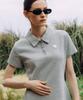 OBER GOLF Easy Slim Polo Dress (Gray)