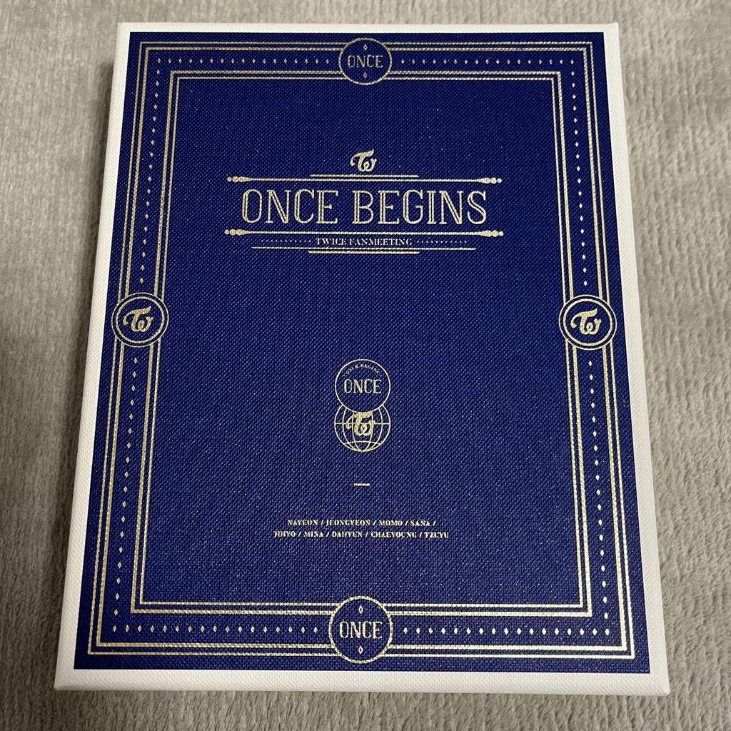 [USED] TWICE Fanmeeting Once Begins Blu-ray