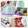 Portable 12W Ultrasonic Mini Dishwasher Washer Automatic Vegetable Fruit Washing USB Smart Home