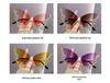 Cross-Border Butterfly Rhinestone Frameless Sunglasses - Women's Fashion, Exaggerated Celebrity Style