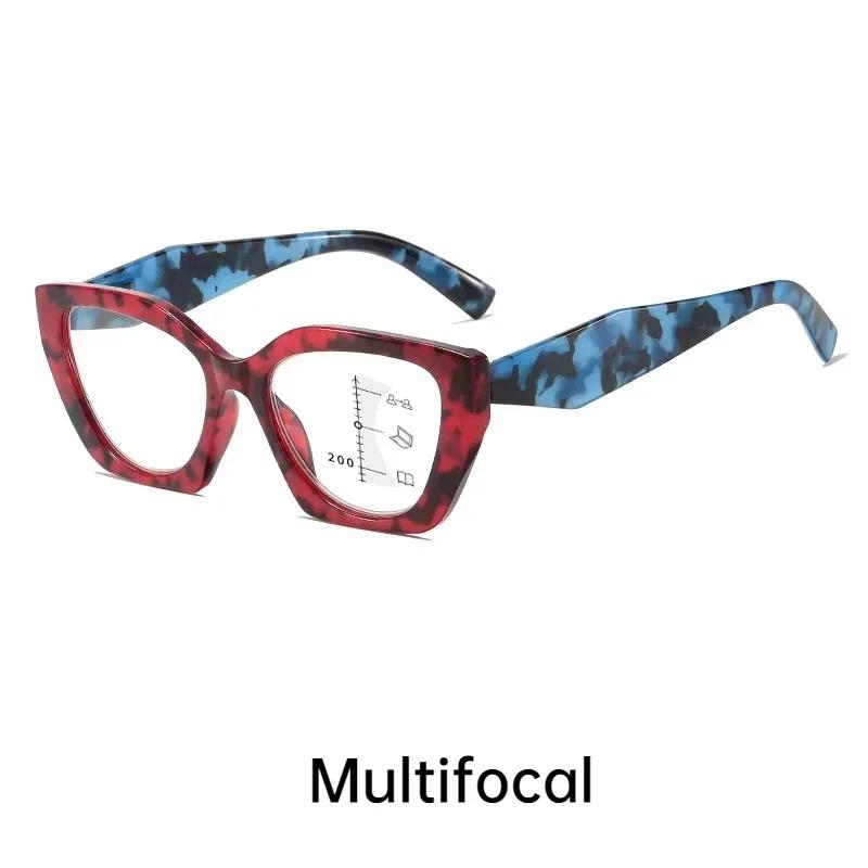 Smart Pochromic Sunglasses for Reading Glasses Vintage Progressive Multifocal Presbyopia Eyewear Finished Bifocal Eyeglasses