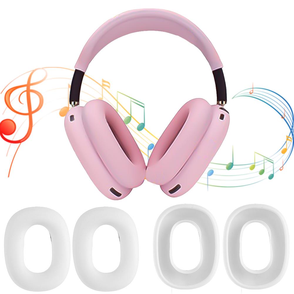 Silicone Cover Anti-Scratch Ear Pad Case Cover/Ear Cups Cover/Headband Cover Shockproof Protector Cover for Apple AirPods Max