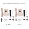 21 Zoll Linde 4 Saiten Ukulele DIY Kit Instrument Zubehör (Blütenblatt)