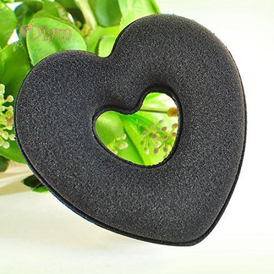 

Fs Женщины Девушка Волосы Укладка Сердце Форма Updo Bun Maker DIY Держатель для волос Аксессуар для волос Безделушка